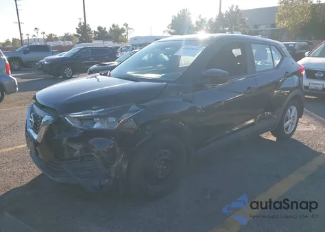 2020 Nissan Kicks S Xtronic Cvt z USA, uszkodzony, nr VIN 3N1CP5BV8LL571373